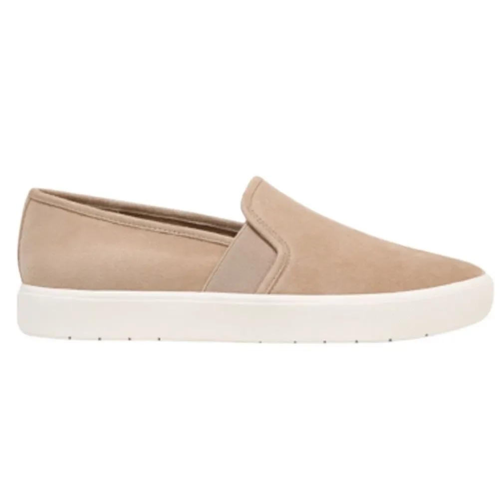 VINCE Blair 5 Slip-On Suede Sneakers Dogwood Pink/Nude Size 7